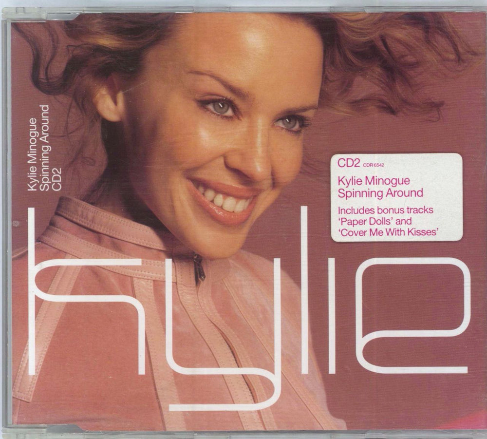 Kylie Minogue Spinning Around  - CD2 UK CD single (CD5 / 5") CDR6542