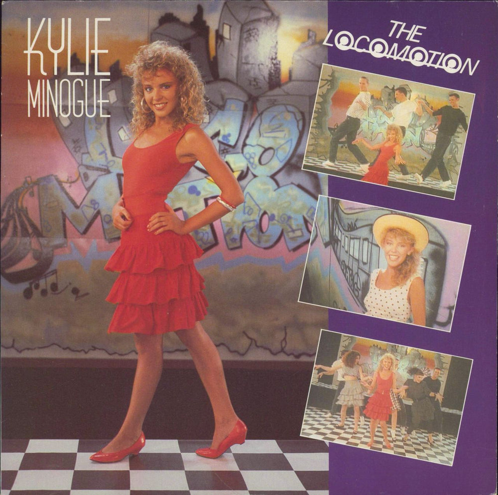 Kylie Minogue The Locomotion - Solid UK 7" vinyl single (7 inch record / 45) PWL14