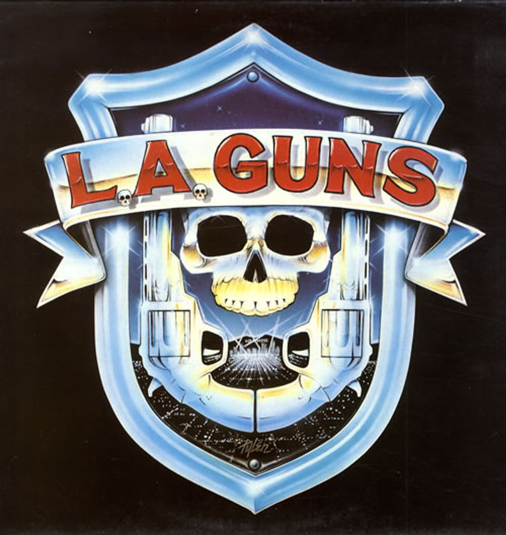 L.A. Guns L.A. Guns UK vinyl LP album (LP record) VERH55