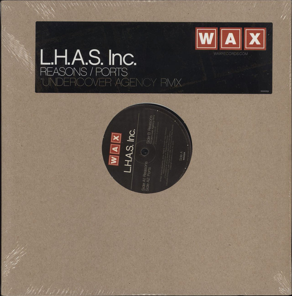 L.H.A.S. Inc. Reasons / Ports - Sealed US 12" vinyl single (12 inch record / Maxi-single) WAX004