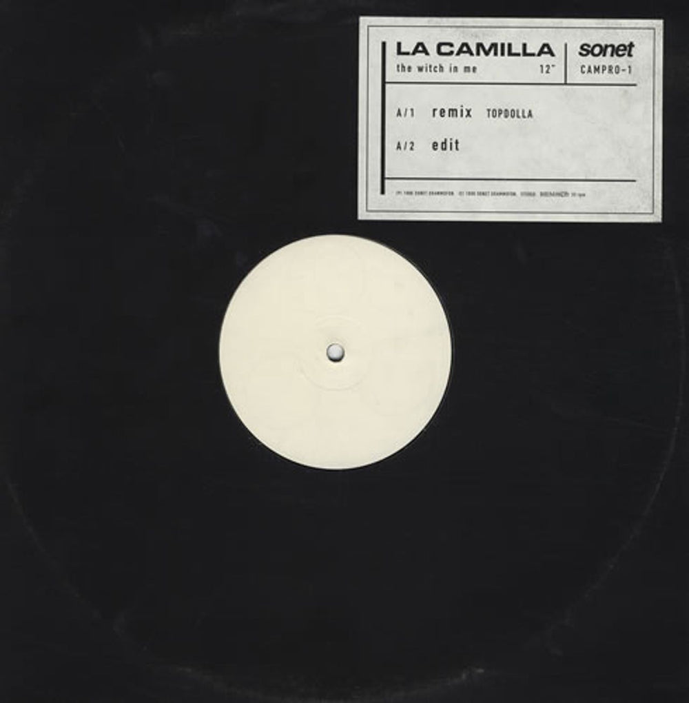 La Camilla The Witch In Me - Promo Set Swedish Promo 12" vinyl single (12 inch record / Maxi-single) CAMPRO-1/2