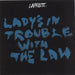 LA Priest Lady's In Trouble With The Law UK Promo CD-R acetate RUG640CDP