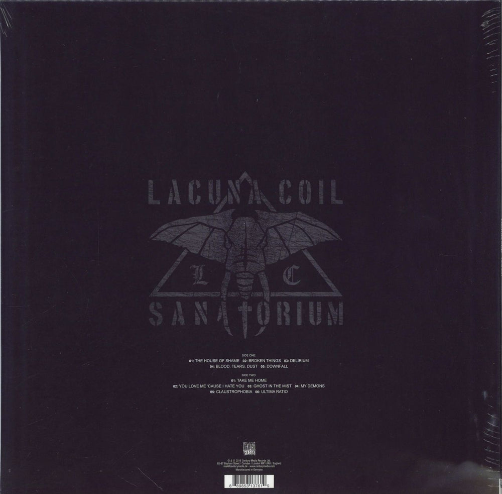 Lacuna Coil Delirium - 180 Gram Vinyl + CD - Sealed German vinyl LP album (LP record) 889853137619