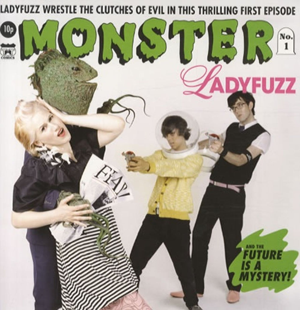 Ladyfuzz Monster UK 7" vinyl single (7 inch record / 45) TRANS013