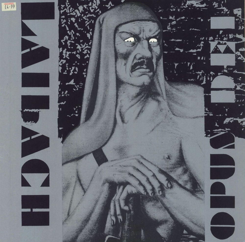 Laibach Opus Dei - EX UK vinyl LP album (LP record) STUMM44