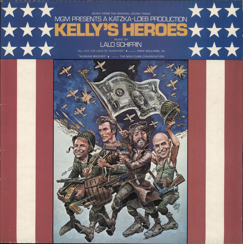 Lalo Schifrin Kelly's Heroes UK vinyl LP album (LP record) 2315019