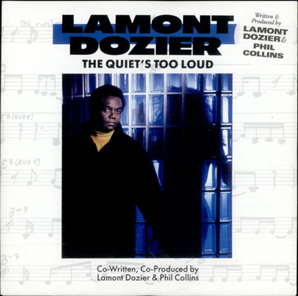 Lamont Dozier The Quiet's Too Loud German 7" vinyl single (7 inch record / 45) A7648