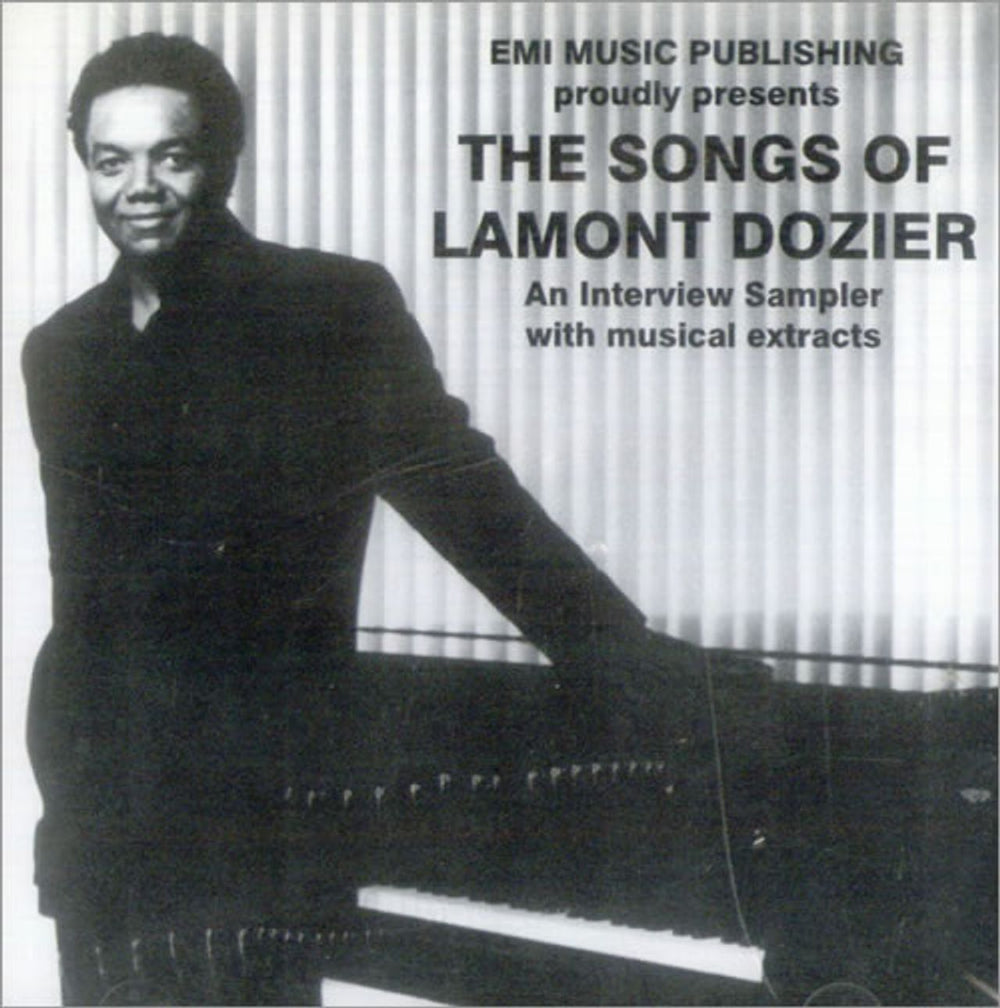 Lamont Dozier The Songs Of Lamont Dozier US Promo 2 CD album set (Double CD) AW6/02