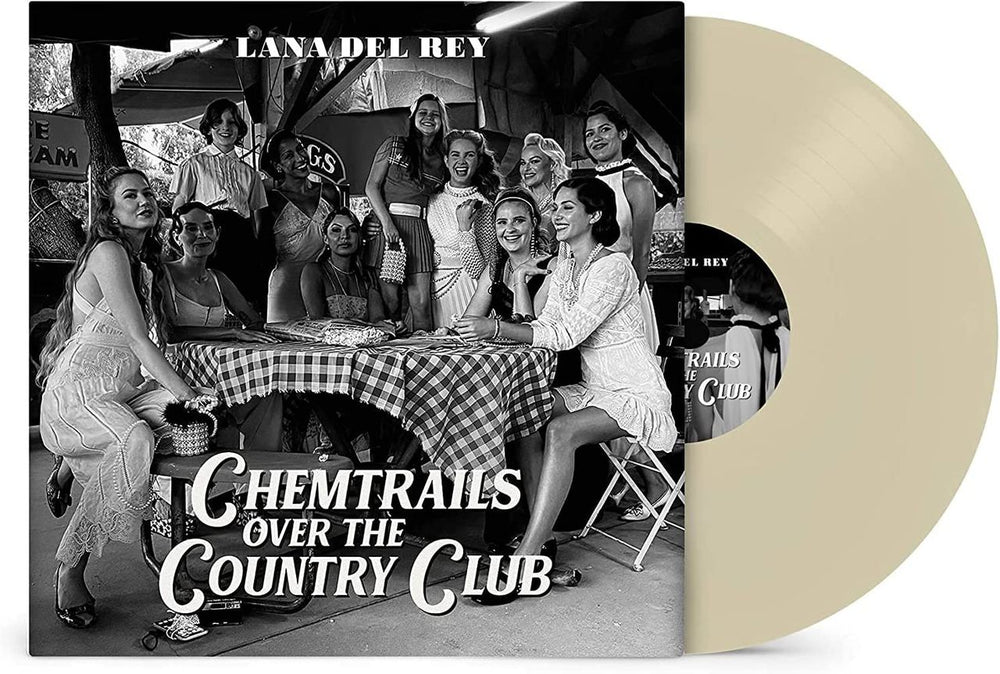 Lana Del Rey Chemtrails Over The Country Club - Beige Vinyl - Sealed UK vinyl LP album (LP record) 3549797