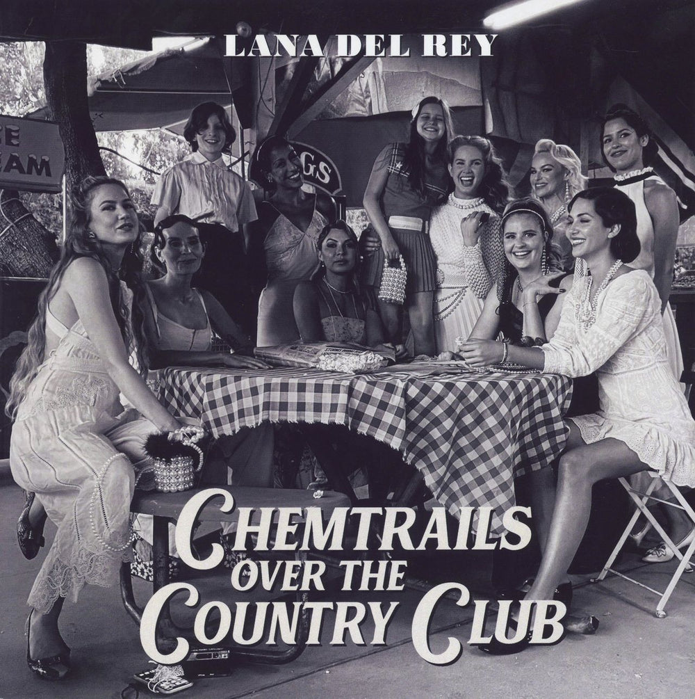 Lana Del Rey Chemtrails Over The Country Club US vinyl LP album (LP record) 3549780