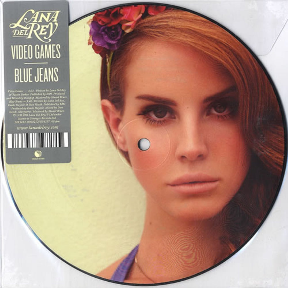 Lana Del Rey Video Games UK 7" vinyl picture disc (7 inch picture disc single) 2783433