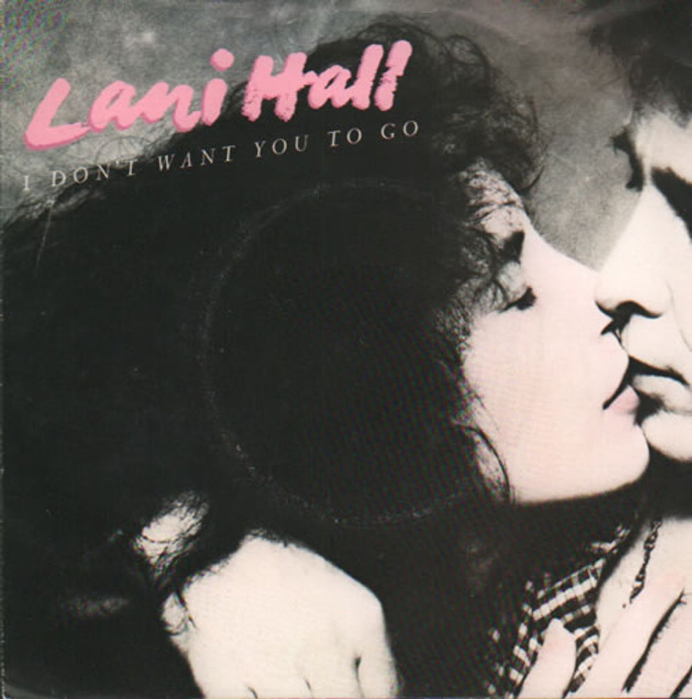 Lani Hall I Don't Want You To Go - A-Label + P/S UK Promo 7" vinyl single (7 inch record / 45) AMS7534