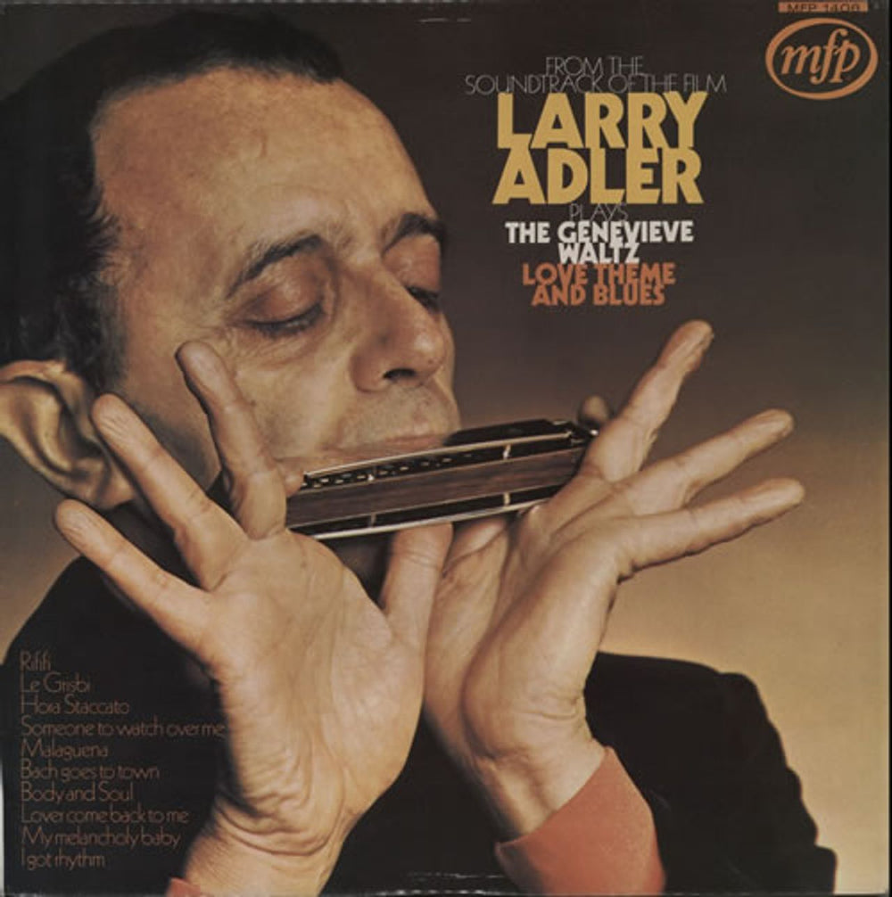 Larry Adler The Hits Of Larry Adler UK vinyl LP album (LP record) MFP1408