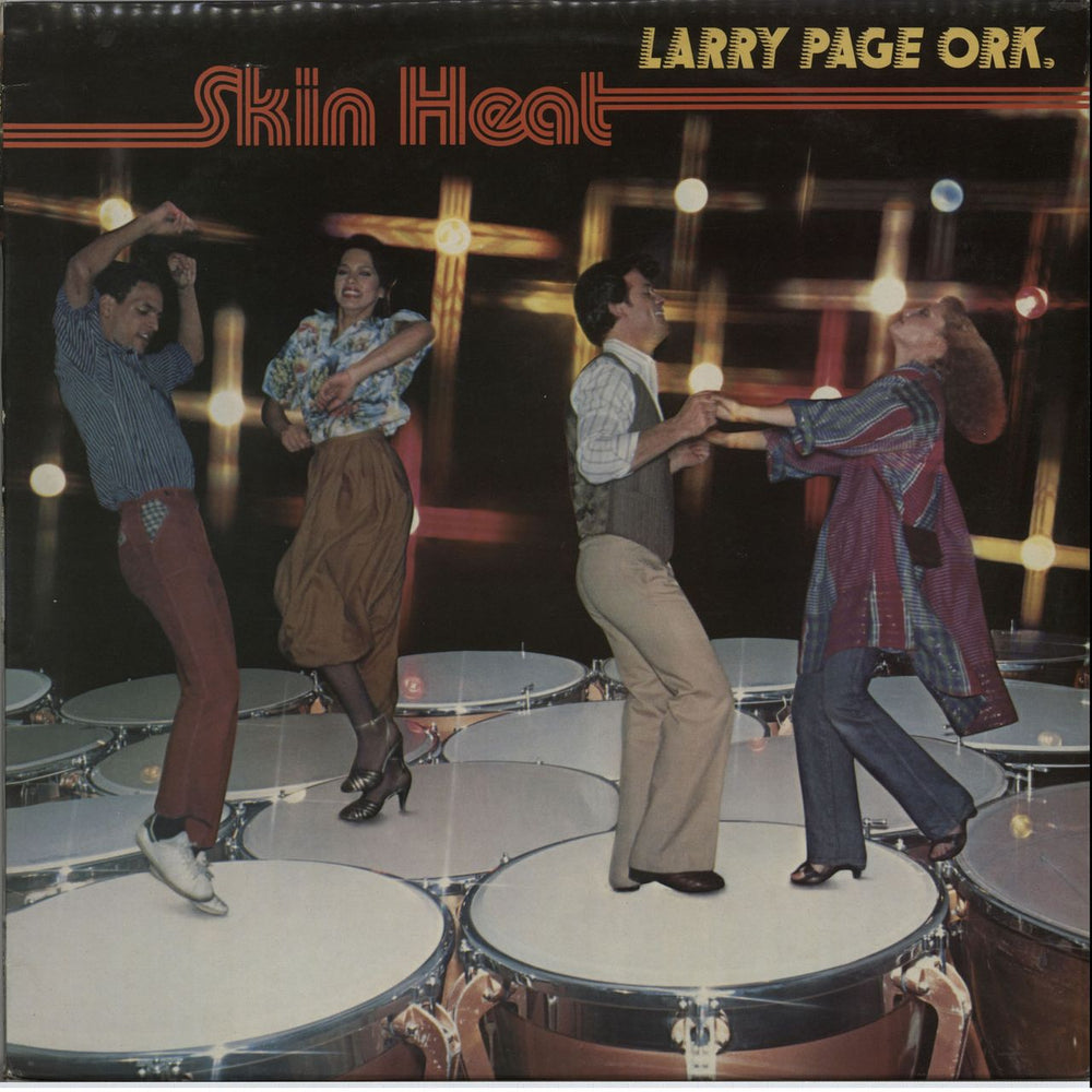 Larry Page Skin Heat UK vinyl LP album (LP record) PAGE2