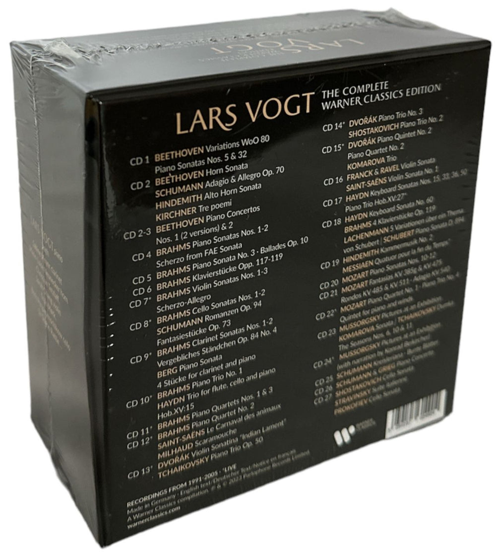 Lars Vogt The Complete Warner Classics Edition - Sealed UK CD Album Box Set 5054197604904