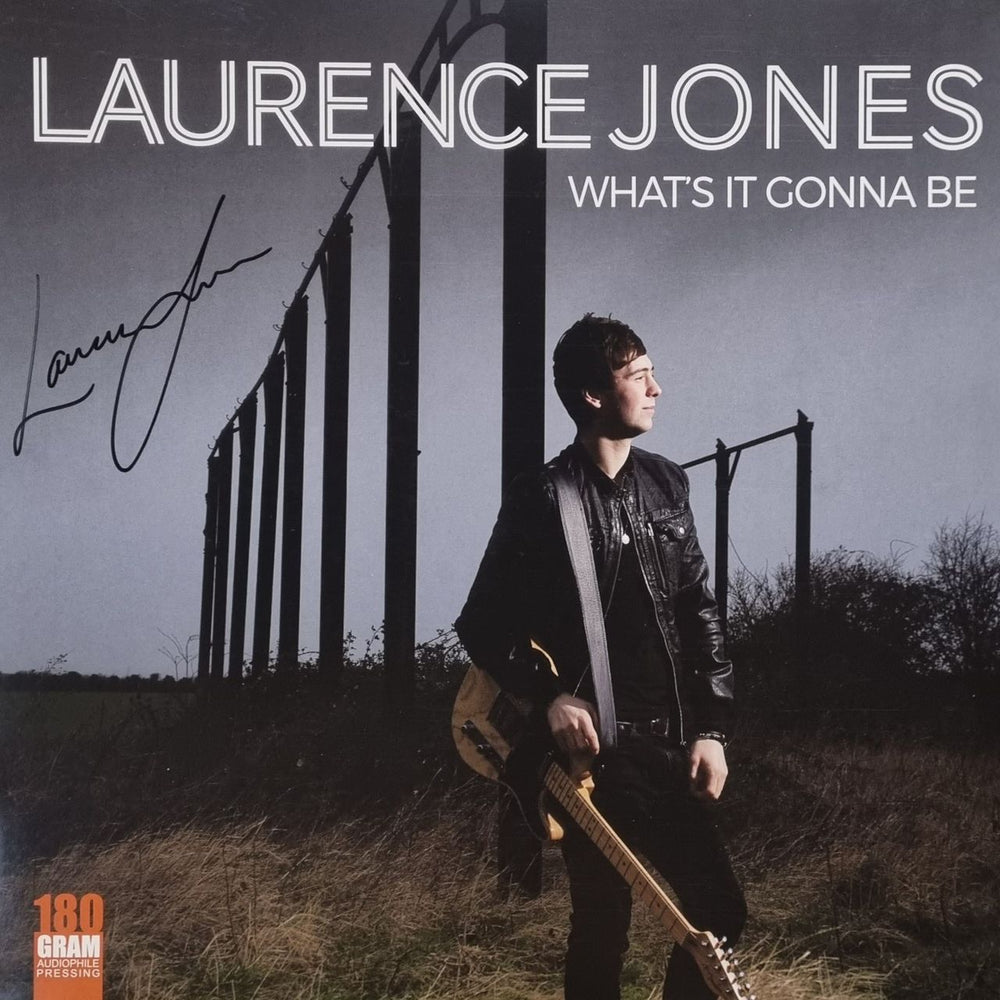 Laurence Jones What's It Gonna Be - Autographed UK vinyl LP album (LP record) RUF2018