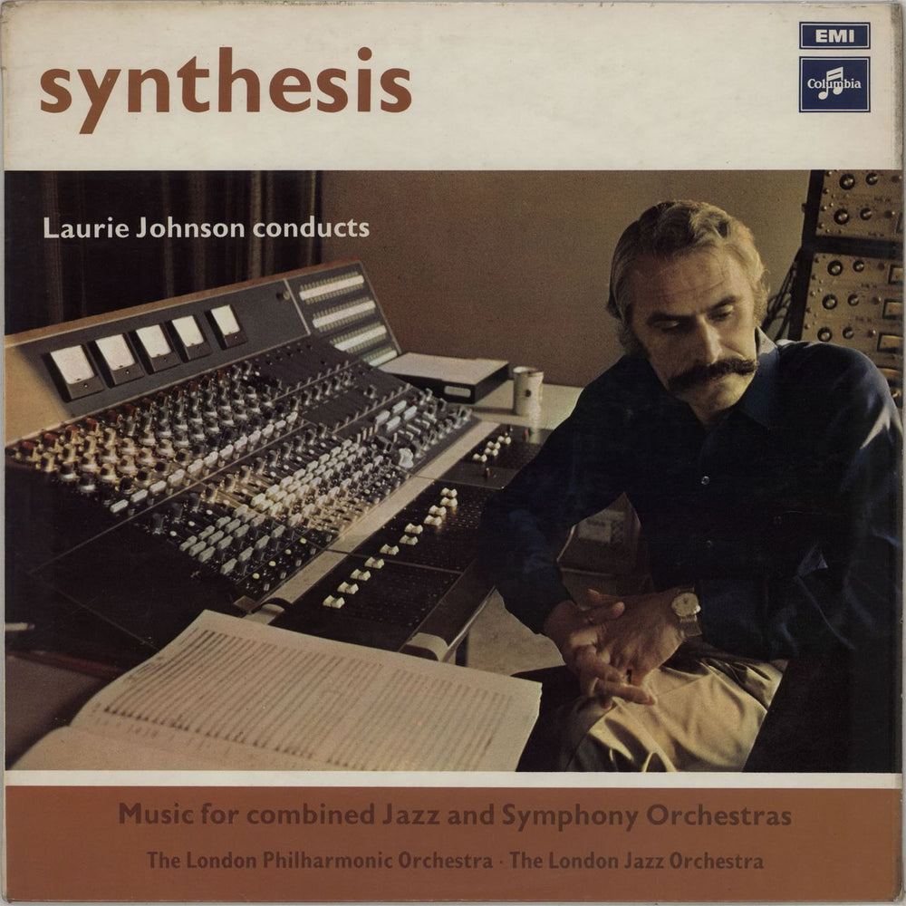 Laurie Johnson Synthesis UK vinyl LP album (LP record) SCX6412