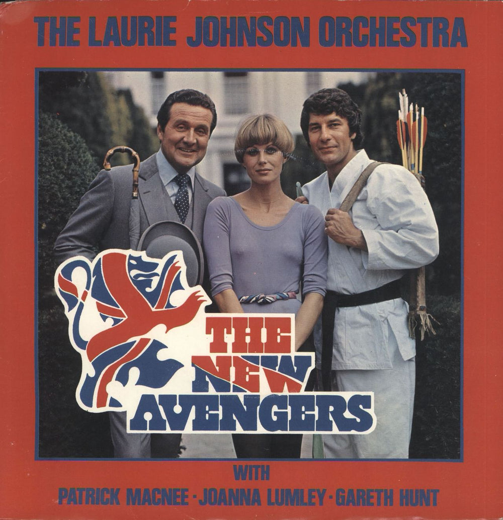 Laurie Johnson The New Avengers UK 7" vinyl single (7 inch record / 45) EMI2562