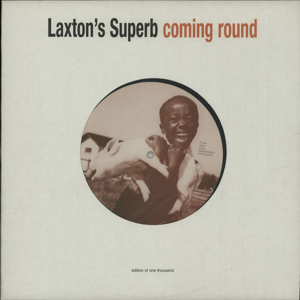 Laxton's Superb Coming Round UK 12" vinyl single (12 inch record / Maxi-single) SACRED003T