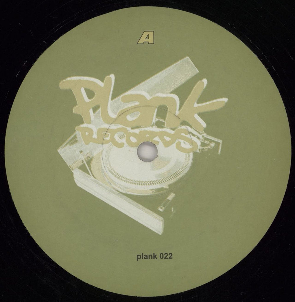 Layo & Bushwacka! Break Your Face UK Promo 12" vinyl single (12 inch record / Maxi-single) PLANK022