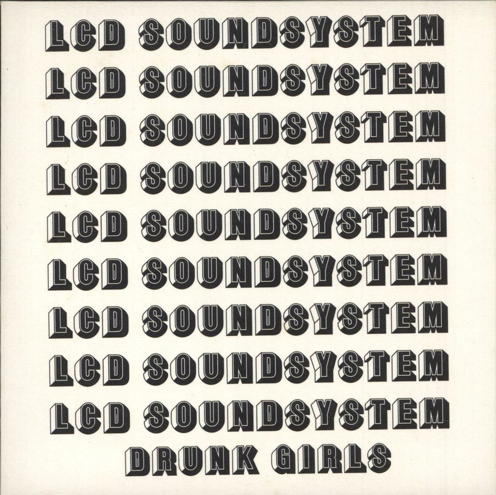 LCD Soundsystem Drunk Girls UK Promo CD single (CD5 / 5") 5099963244526