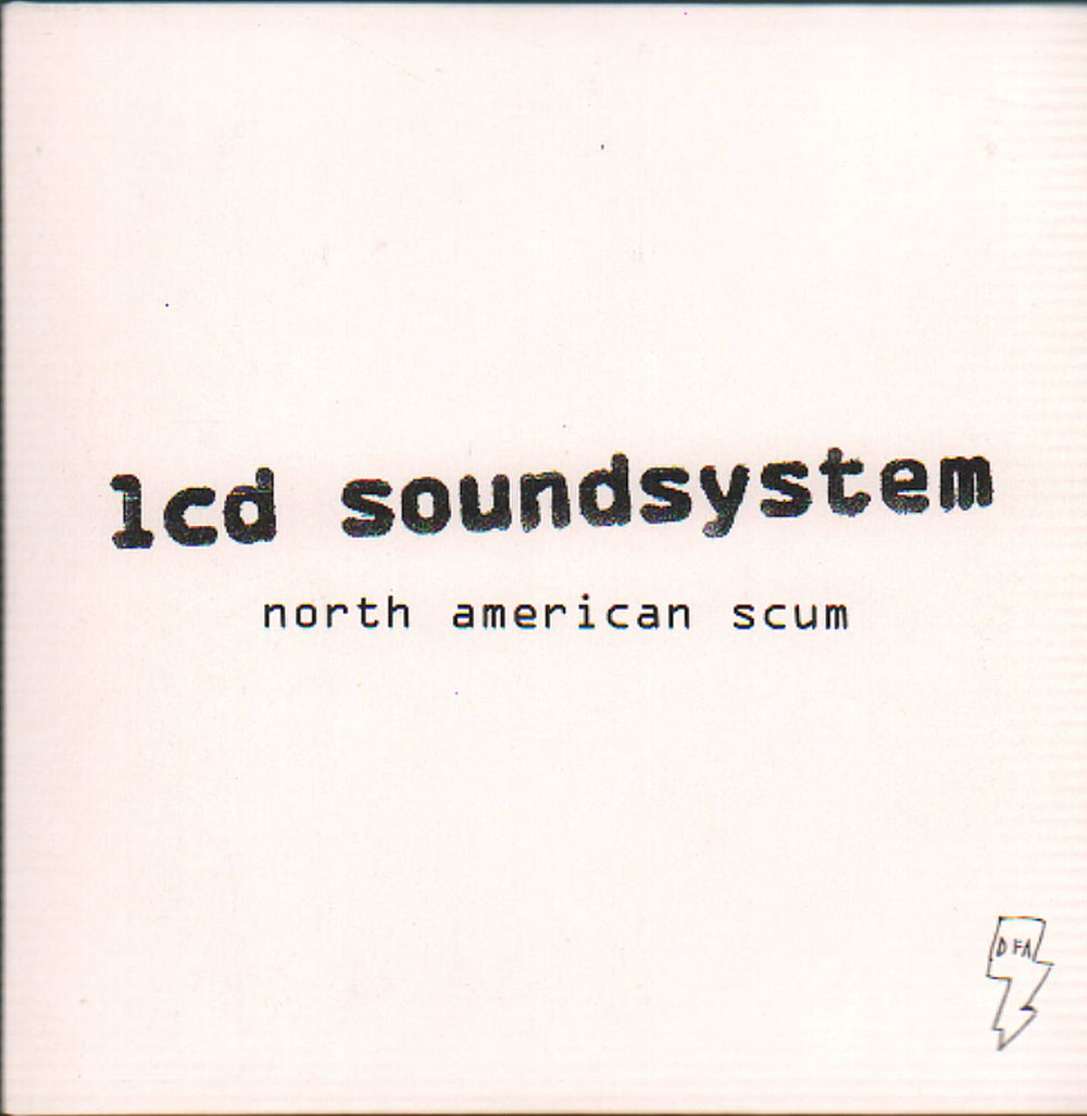 LCD Soundsystem North American Scum UK Promo CD single (CD5 / 5") DFAEMIDJ2165CD