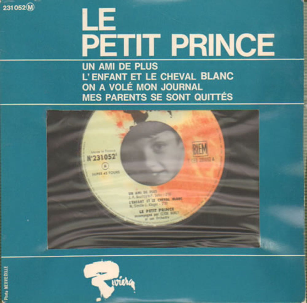 Le Petit Prince Un Ami De Plus EP French 7" vinyl single (7 inch record / 45) 231052