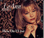 Leann Rimes How Do I Live US CD single (CD5 / 5") D2-73022