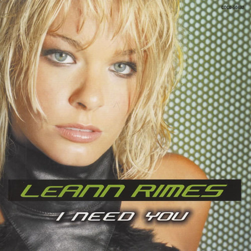 Leann Rimes I Need You Japanese Promo CD album (CDLP) COCB-50492