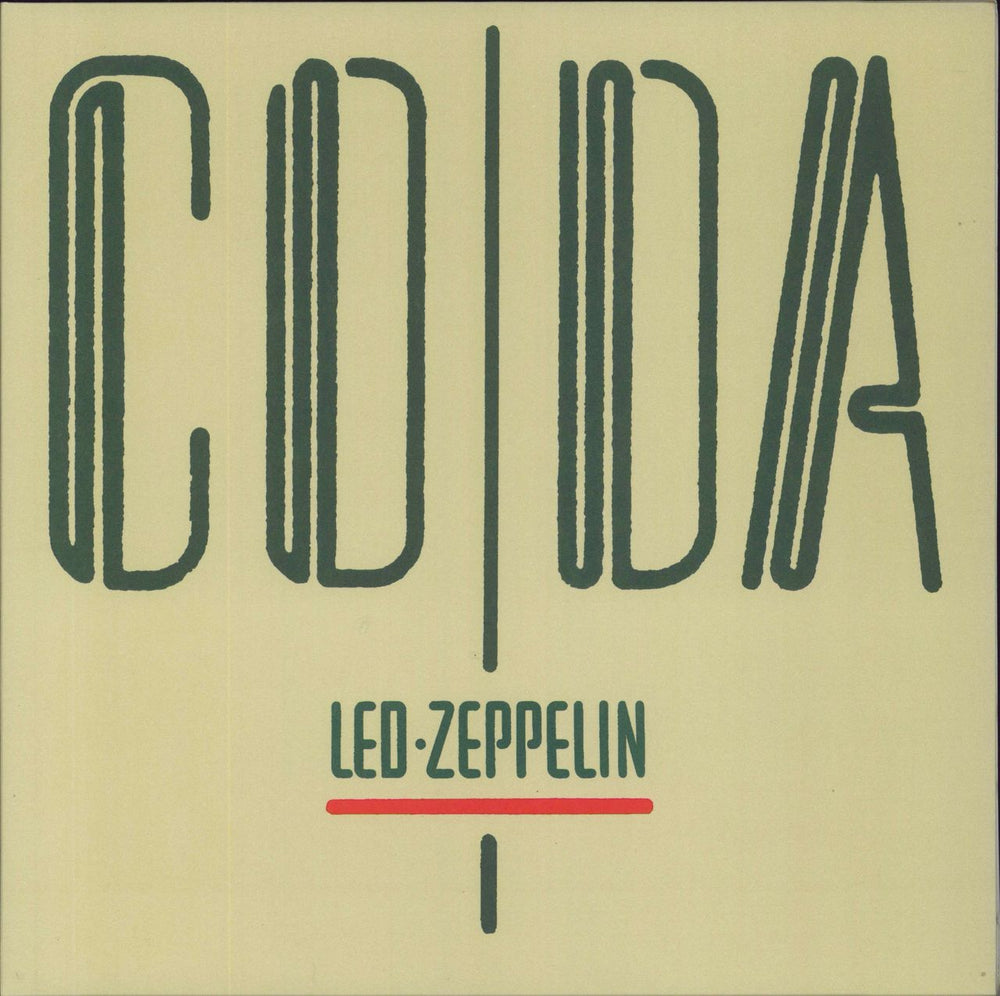 Led Zeppelin Coda - 200gm-NON STICKERED US vinyl LP album (LP record) 90051-1