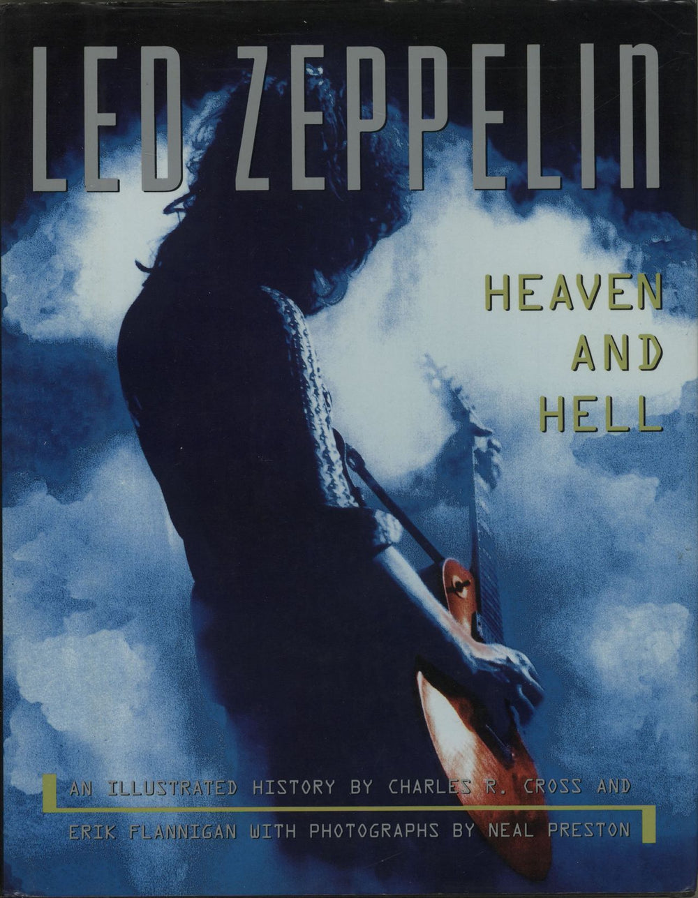 Led Zeppelin Heaven And Hell + Dust Cover UK book 0-283-06114-6