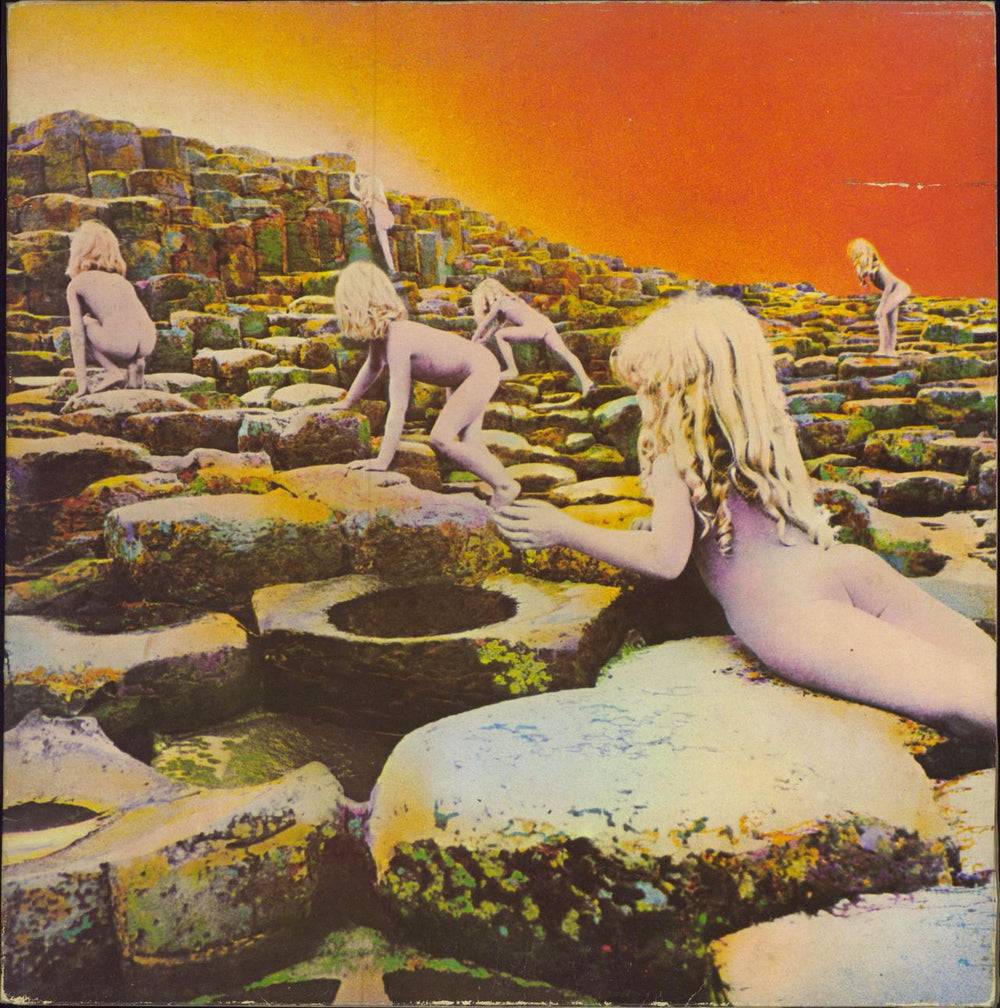 Led Zeppelin Houses Of The Holy - 3rd - EX UK vinyl LP album (LP record) K50014