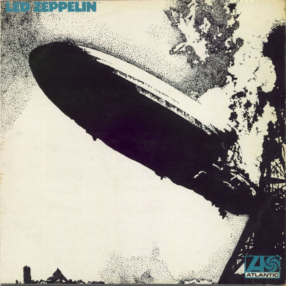 Led Zeppelin Led Zeppelin - 1st [B] + Etched 8 - VG UK vinyl LP album (LP record) 588171