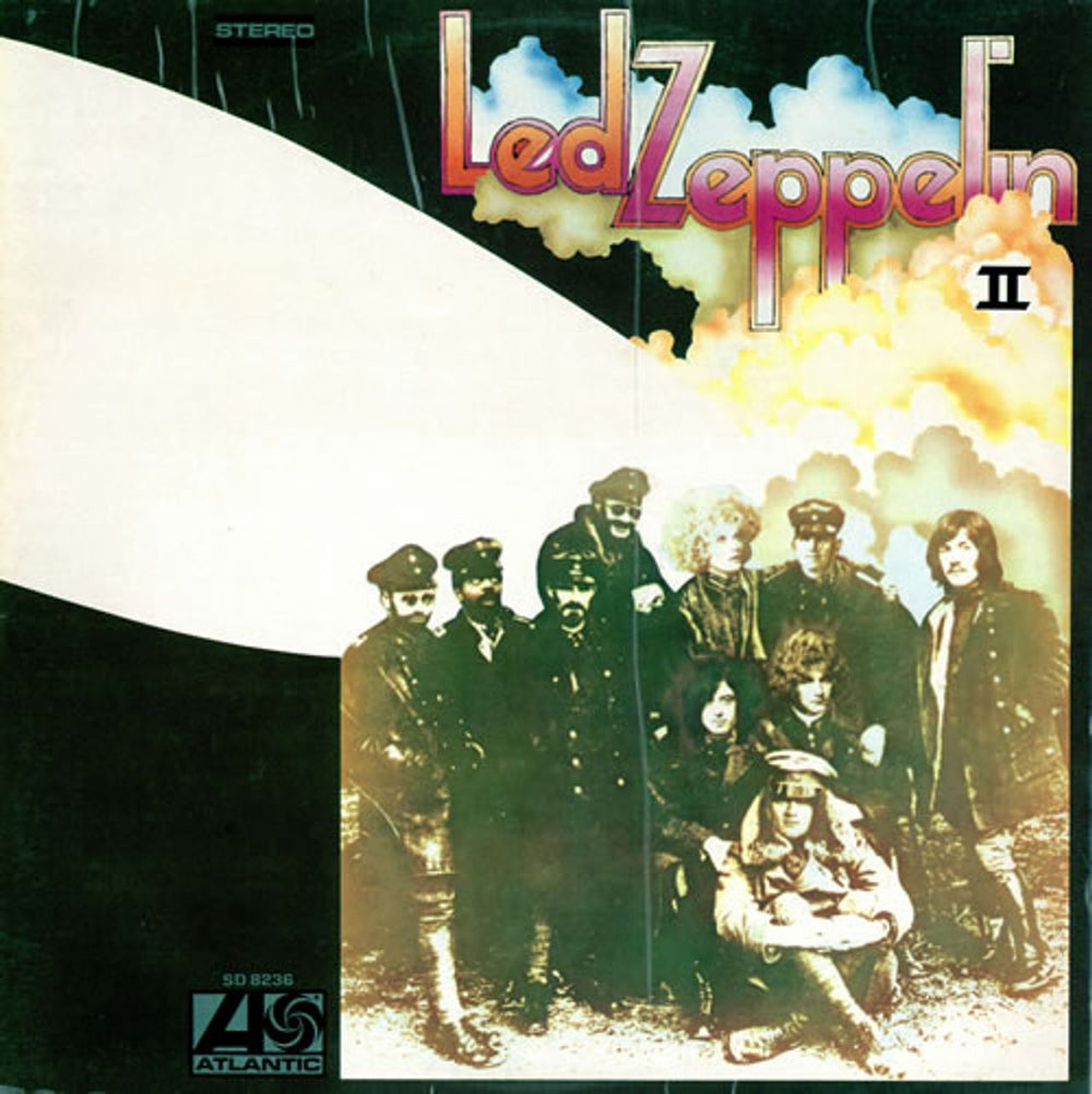 Led Zeppelin Led Zeppelin II - 2nd - Front Laminated Non-Gatefold Australian vinyl LP album (LP record) SD8236