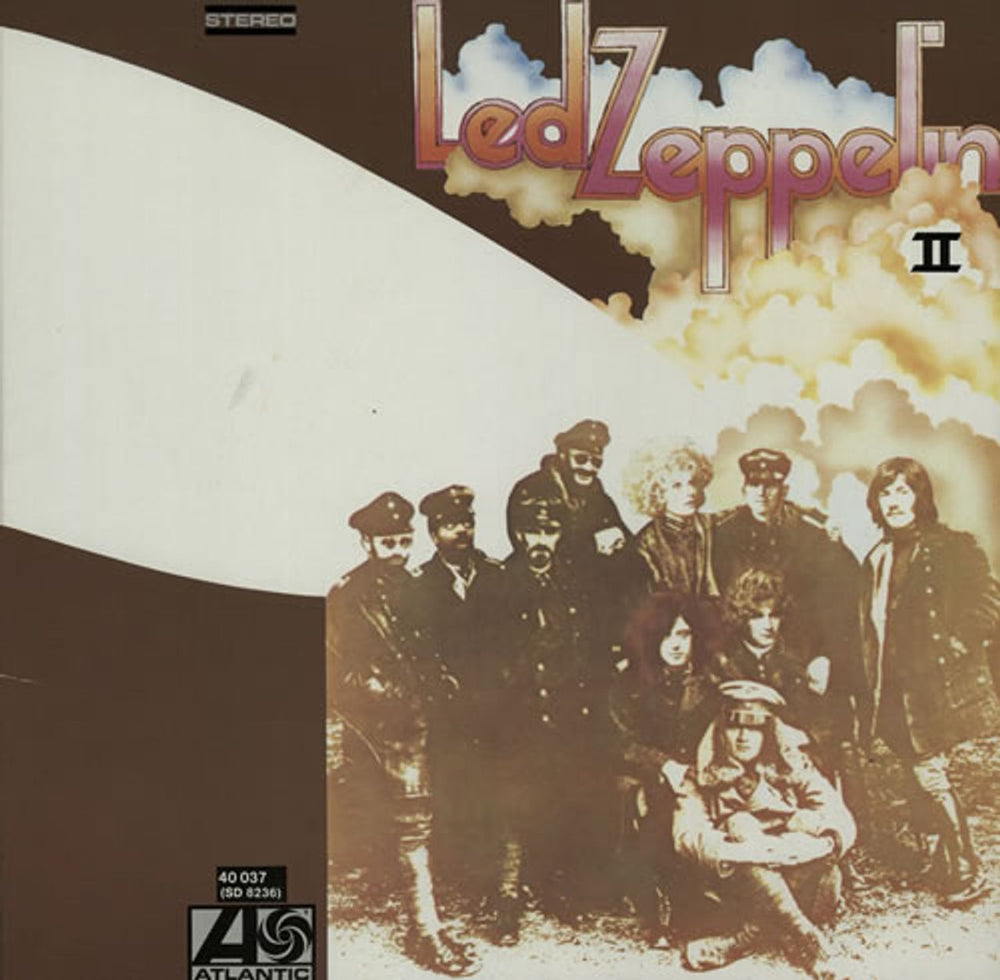 Led Zeppelin Led Zeppelin II - 80s German vinyl LP album (LP record) K40037