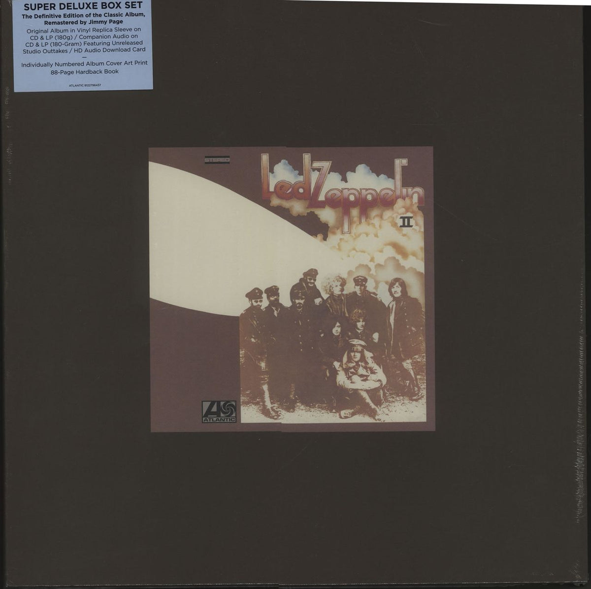 Led Zeppelin Led Zeppelin II Super Deluxe - Numbered - Sealed UK Vinyl box  set