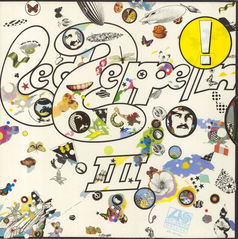 Led Zeppelin Led Zeppelin III - Barcoded - EX German vinyl LP album (LP record) ATL50002