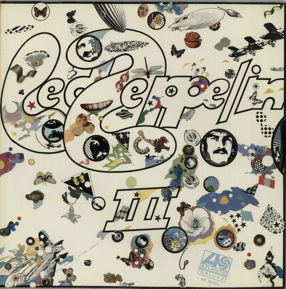 Led Zeppelin Led Zeppelin III German vinyl LP album (LP record) ATL50002