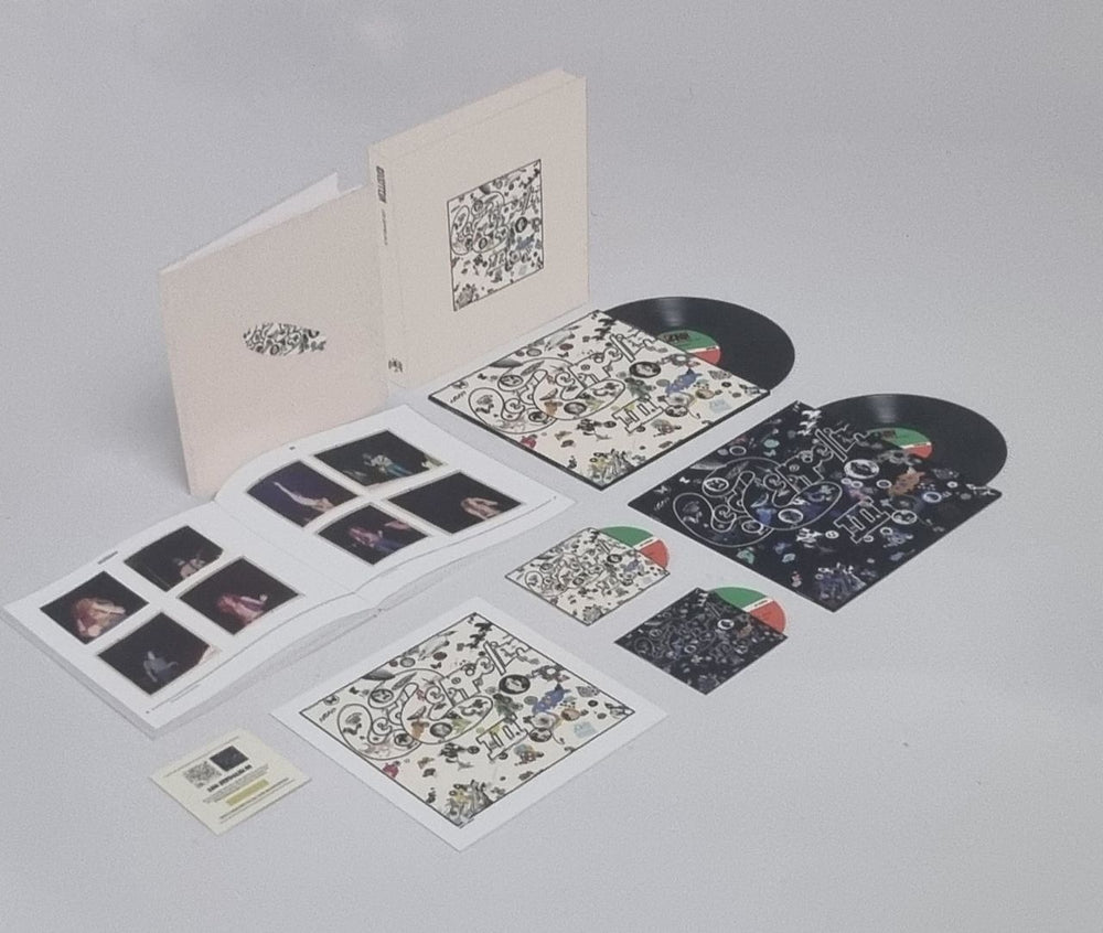 Led Zeppelin Led Zeppelin III Super Deluxe - Numbered - Sealed French Vinyl Box Set ZEPVXLE814478