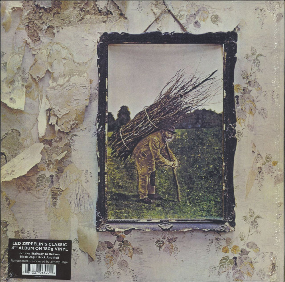 Led Zeppelin Led Zeppelin IV - 180gm - Shrink German vinyl LP album (LP record) 8122796577