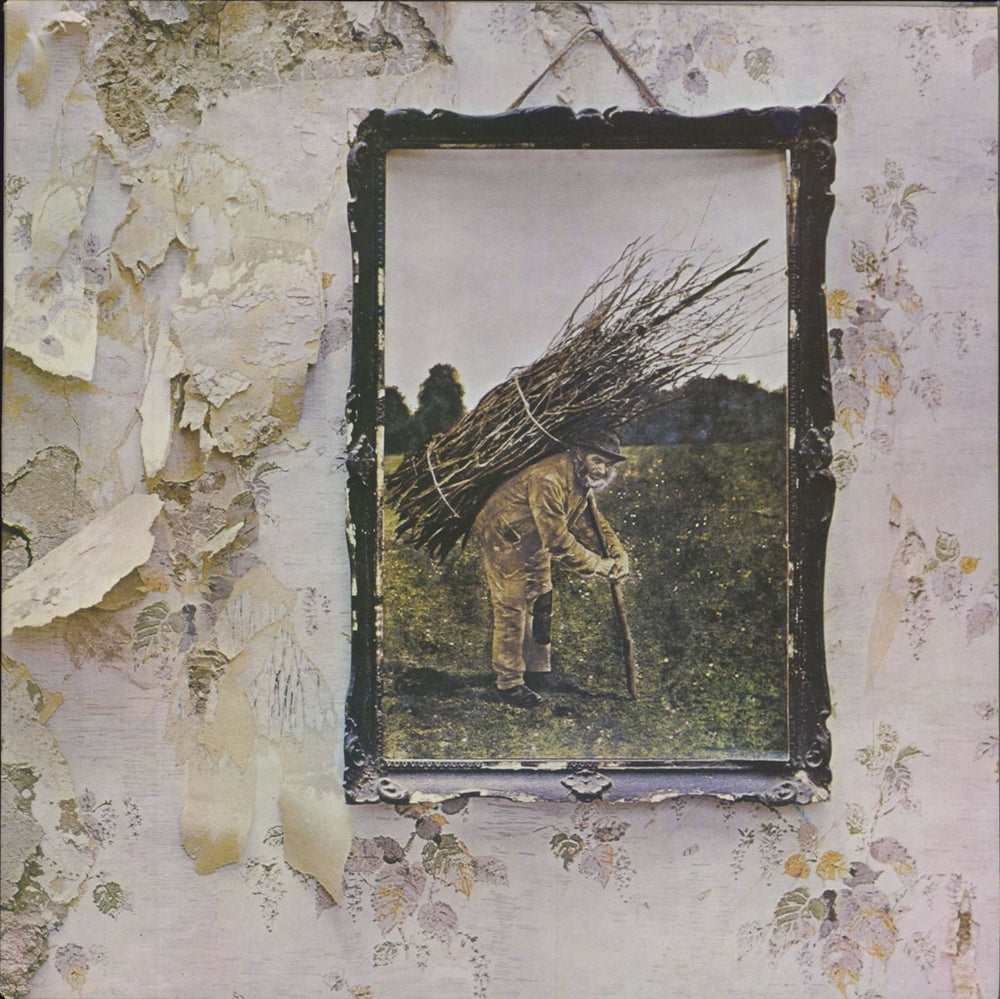 Led Zeppelin Led Zeppelin IV - 4th - Crossed out B UK vinyl LP album (LP record) 2401012