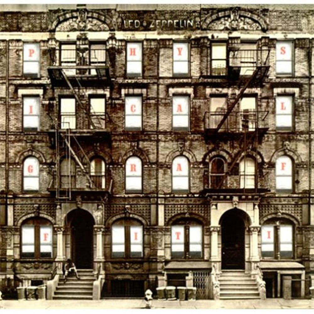 Led Zeppelin Physical Graffiti - 1st - EX UK 2-LP vinyl record set (Double LP Album) SSK89400