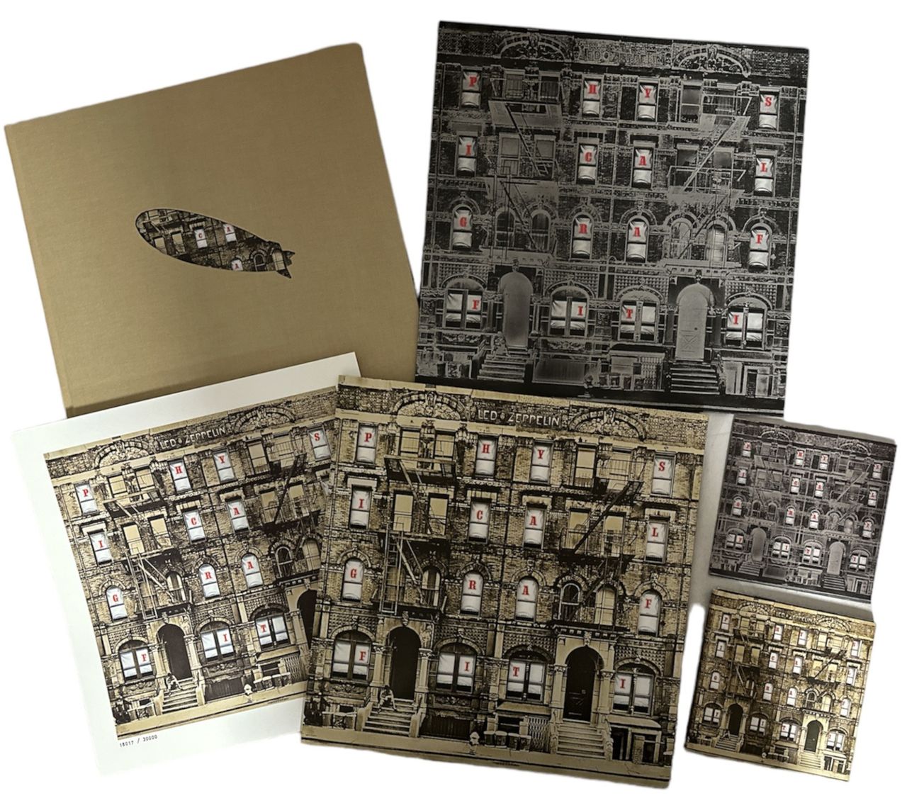 Led Zeppelin Physical Graffiti Super Deluxe Edition Ex Uk Vinyl Bo — 2373