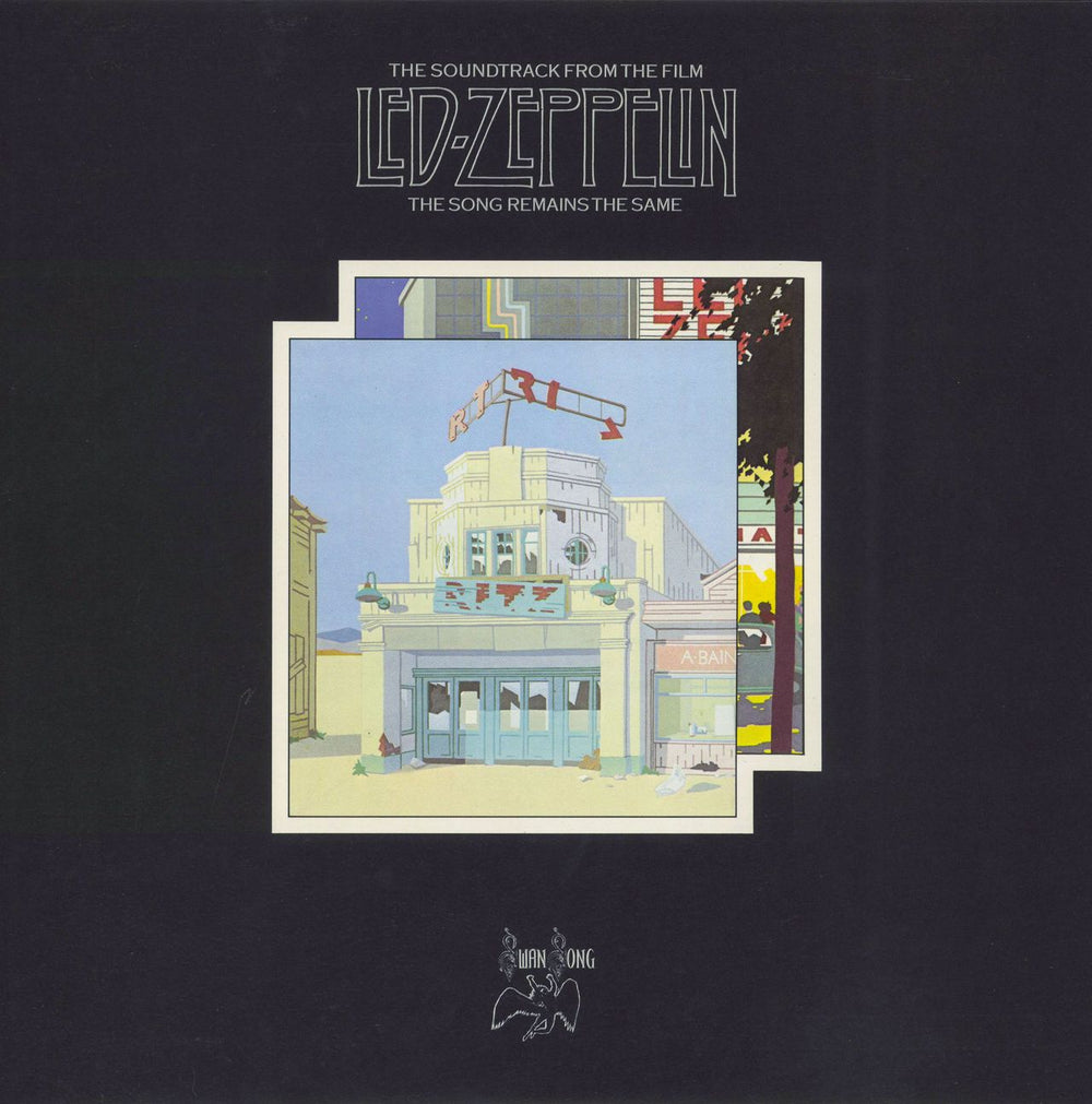 Led Zeppelin The Song Remains The Same - 1st UK 2-LP vinyl record set (Double LP Album) SSK89402