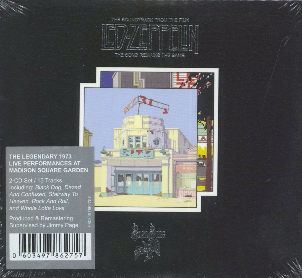 Led Zeppelin The Song Remains The Same: Remastered [2018] - Sealed UK 2 CD album set (Double CD) 0603497862757