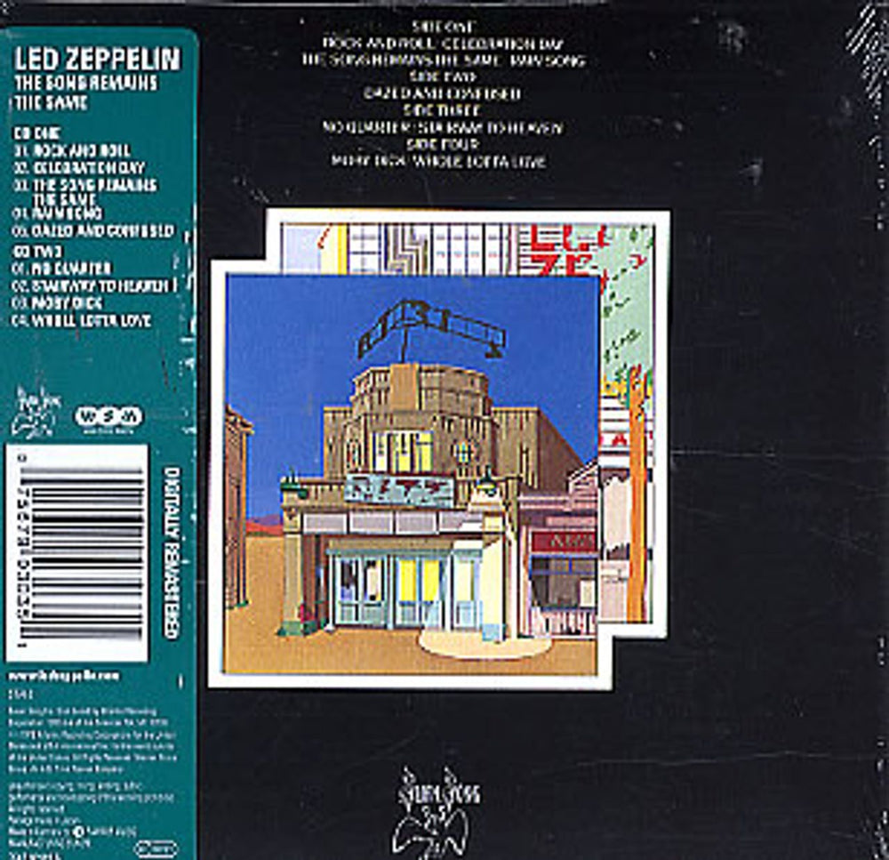 Led Zeppelin The Song Remains The Same: Remastered - Sealed UK 2 CD album set (Double CD) ZEP2CTH248159