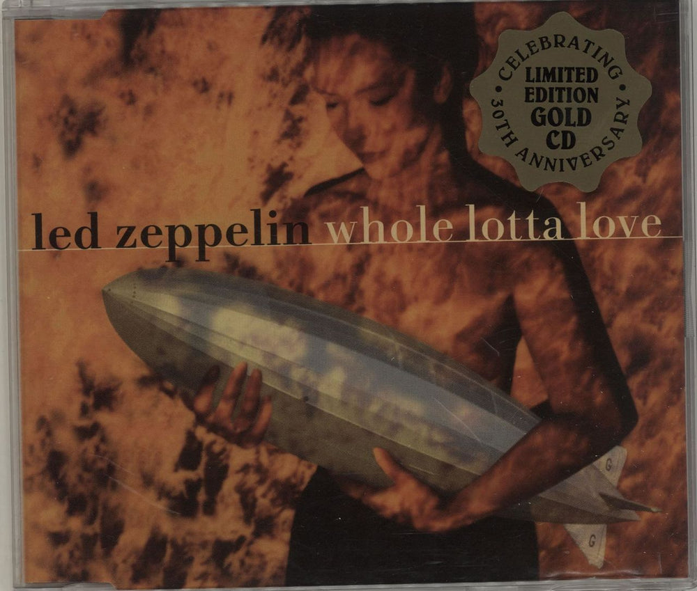 Led Zeppelin Whole Lotta Love - Gold Edition CD Australian CD single (CD5 / 5") 7567840142