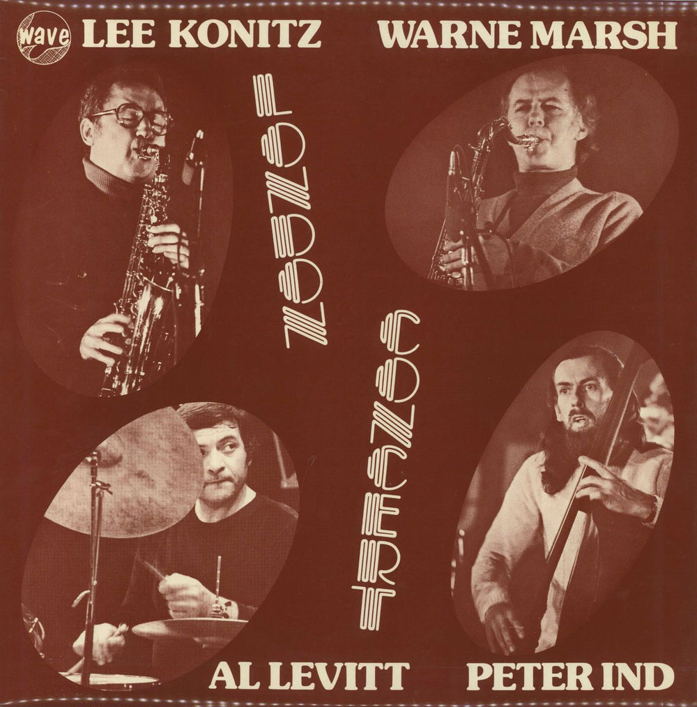 Lee Konitz London Concert UK vinyl LP album (LP record) LP16