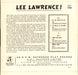 Lee Lawrence Lee Lawrence EP UK 7" vinyl single (7 inch record / 45) N9E07LE647768