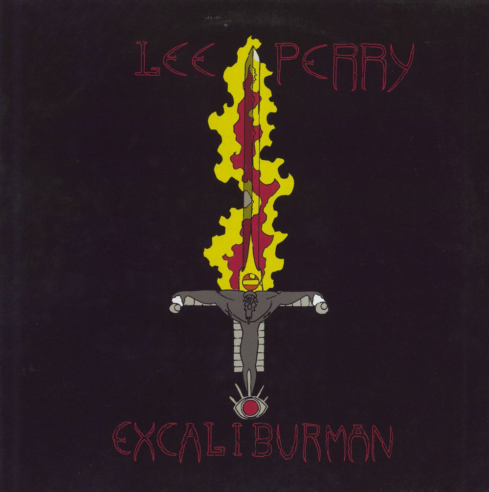 Lee Perry Excaliburman UK vinyl LP album (LP record) BLACKARKLP3